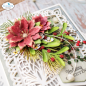 Preview: Elisabeth Craft Designs, Joyous Christmas Dies Holly Greenery