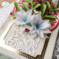 Preview: Elisabeth Craft Designs, Joyous Christmas Dies Florals