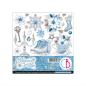 Preview: Ciao Bella, Elegance of Blue Fussy Cut Pad