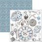 Preview: Ciao Bella, Elegance of Blue Fussy Cut Pad