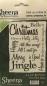 Preview: Crafters Companion, Unmounted Rubber Stamp A Little bit Festive, Christmas Jingle