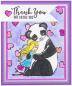 Preview: Spellbinders, Jane Davenport Panda Thank You Clear Stamps