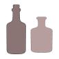 Preview: Stamperia, MDF Crafty Shapes Blanks Bottles