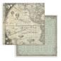 Preview: Stamperia, Voyages Fantastiques Backgrounds 8x8 Inch Paper Pack