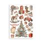 Preview: Stamperia, Gear up for Christmas Clear Stamps Cozy Houses