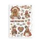 Preview: Stamperia, Gear up for Christmas Clear Stamps Cozy Houses