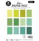 Preview: Studiolight • Vellum Paper Pad, Shades of Green, Unicolor paper Essentials nr.193