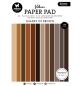 Preview: Studiolight • Vellum Paper Pad, Shades of Brown, Unicolor paper Essentials nr.195