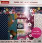 Preview: Craft Smith Scrapbook Block Deep Blossom