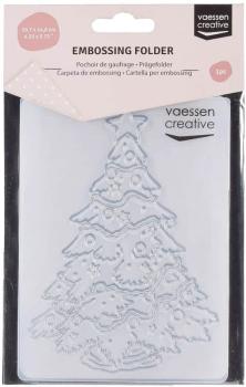 Vaessen Embossingfolder Weihnachtsbaum