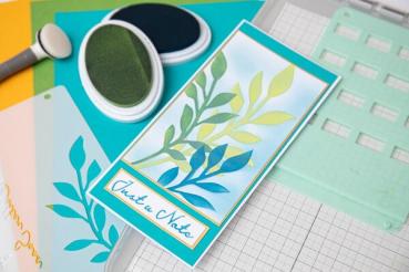 Sizzix, Layered Stencils by Stacey Park Cosmopolitan, Frond