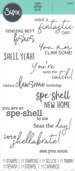 Sizzix, Clear Stamps Seas the Day
