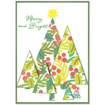 Sizzix, Layered Stencils Christmas, Happy Holidays