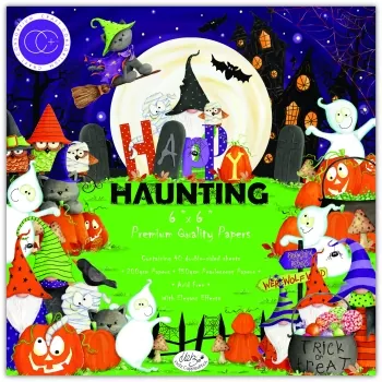 Craft Consortium Happy Haunting - 6x6 - Premium Paper Pad