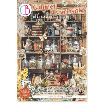 Ciao Bella, Cabinet of Curiosities A4 Junk Journal Ephemera Book