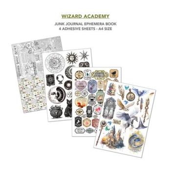 Ciao Bella, Wizard Academy A4 Junk Journal Ephemera Book