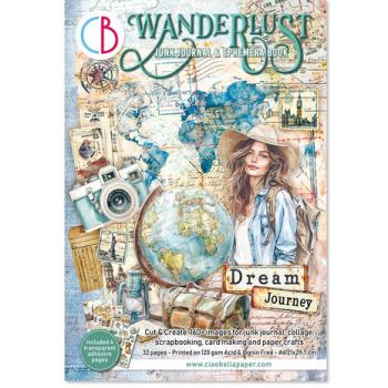 Ciao Bella, Wanderlust A4 Junk Journal Ephemera Book