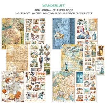 Ciao Bella, Wanderlust A4 Junk Journal Ephemera Book