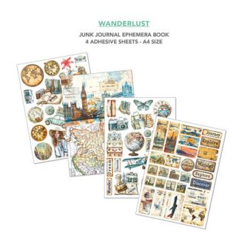 Ciao Bella, Wanderlust A4 Junk Journal Ephemera Book