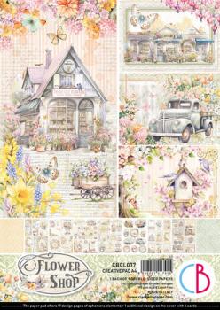 Ciao Bella, Flower Shop A4 Creative Pad