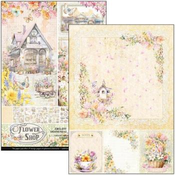 Ciao Bella, Flower Shop A4 Creative Pad