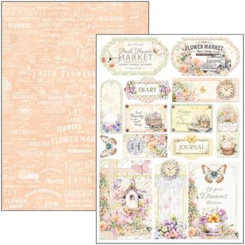 Ciao Bella, Flower Shop A4 Creative Pad