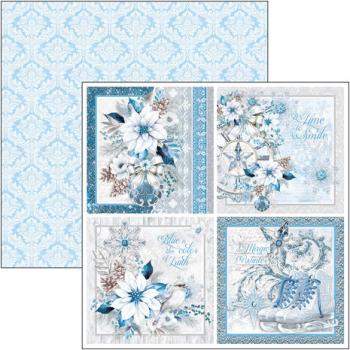 Ciao Bella, Elegance of Blue 12x12 Inch Patterns Pad 2