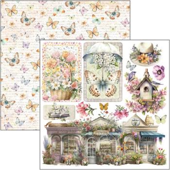 Ciao Bella, Flower Shop Fussy Cut Pad