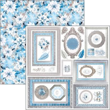 Ciao Bella, Elegance of Blue Fussy Cut Pad