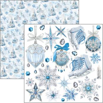 Ciao Bella, Elegance of Blue Fussy Cut Pad