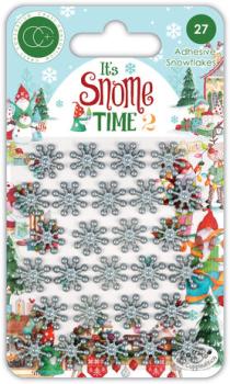 Craft Consortium, It's Snome Time 2 Adhesive Snowflakes