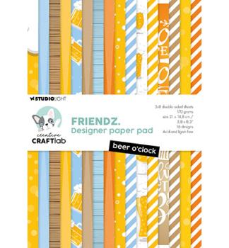 CraftLab • Paper Pad Beer O'clock Friendz nr.179