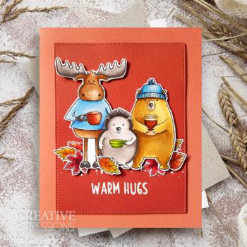 Creative Expressions, Jane's Doodles Clear Stamp Set Warm Hugs