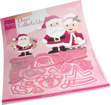 Marianne Design • Collectables Dies Eline's Santa & Mrs Claus