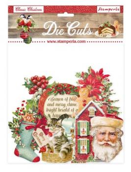 Stamperia, Classic Christmas Die Cuts