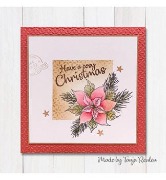 Nellie's Choice, 3D Embossing Folder Christmas Stars