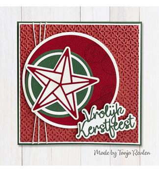 Nellie's Choice, 3D Embossing Folder Christmas Stars