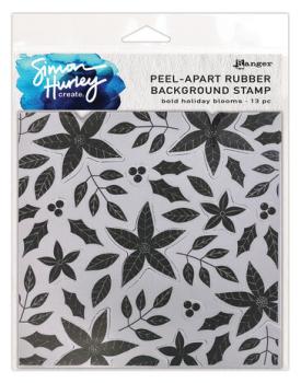 Ranger, Simon Hurley create. Background Stamp Bold Holiday Blooms