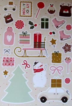 Studiolight • Paper Pad Sweet Christmas Essentials nr.203