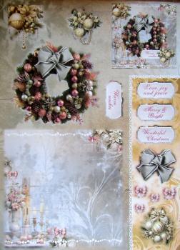 Studiolight • Card making pad Romantic Christmas Essentials nr.11