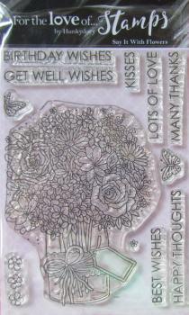 Hunkydory, Stamp Say it with flowers