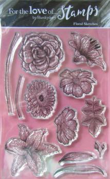 Hunkydory, Stamp Floral sketches