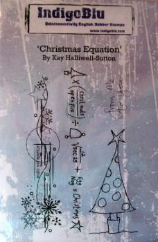 Indigo Blue, Stamp Christmas Equation