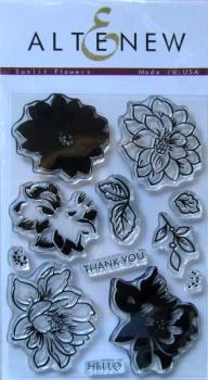 Altenew, Clear Stamps Sunlit Flowers