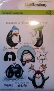 CraftEmotions, Stamps Penguin 2