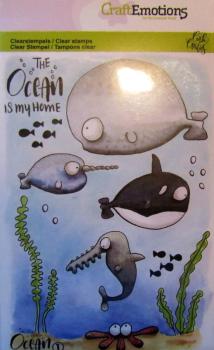 CraftEmotions, Stamps Ocean 1