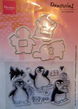 Marianne Design, Stamp & Die Penguins Christmas