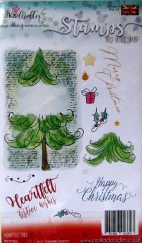 Polkadoodles, Stamp Heartfelt Tree