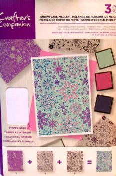 Crafters Companion, Stamp Snowflake Medley