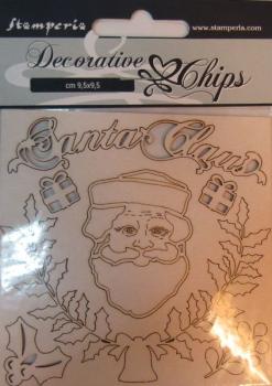 Stamperia, Decorative Chips Santa